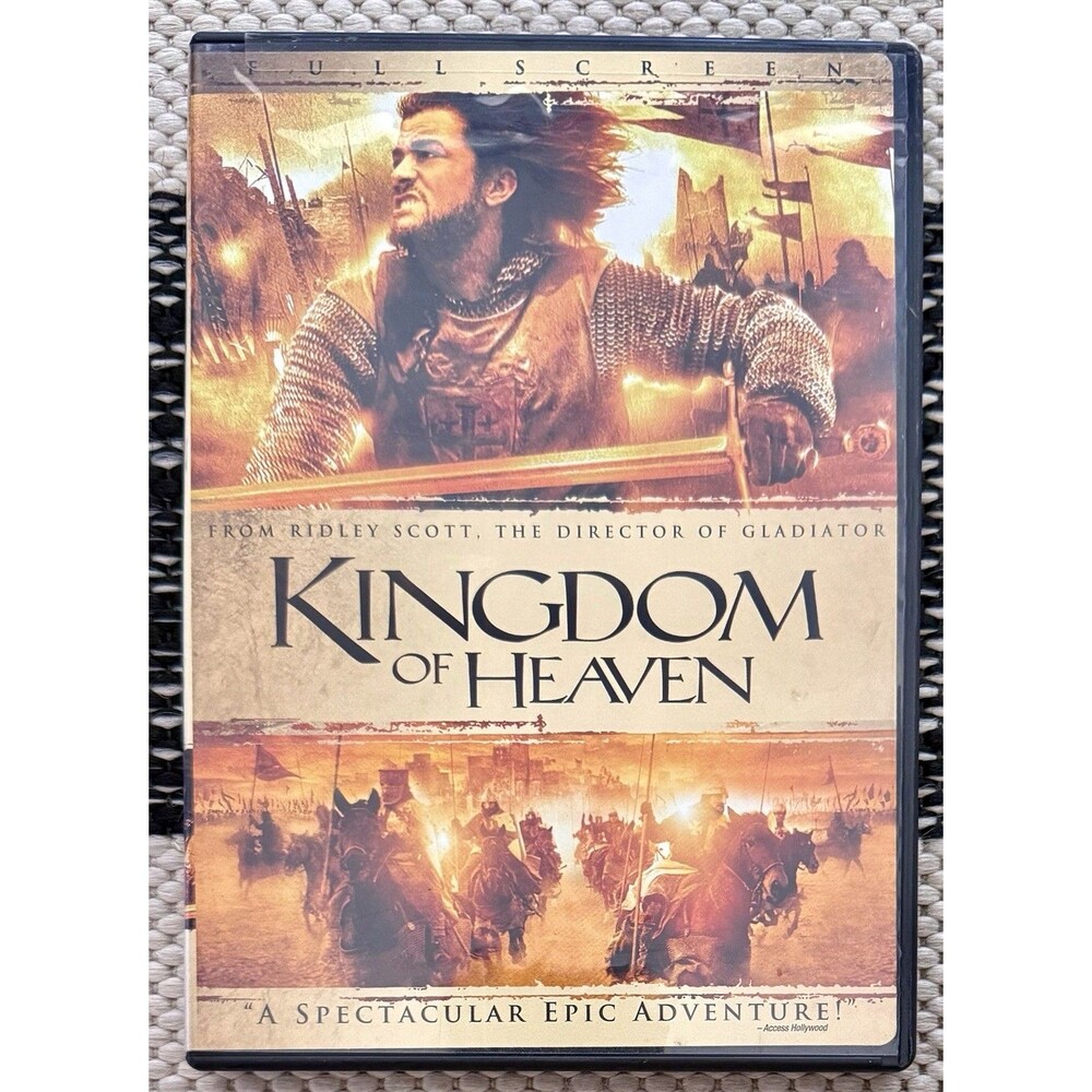 Kingdom of Heaven DVD 2-Disc Set Ridley Scott - Orlando Bloom Bonus Features